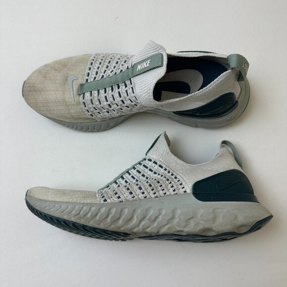 Nike React Phantom Run Flyknit 2 Shoes Womens Size 9.5 Slip On DO6698-001 - Picture 1 of 9